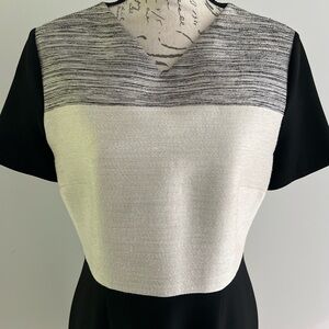 Hugo Boss Black and White Dress